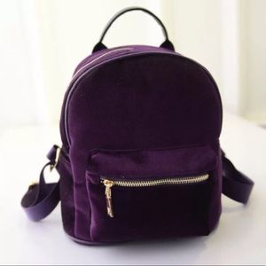 purple small backpack